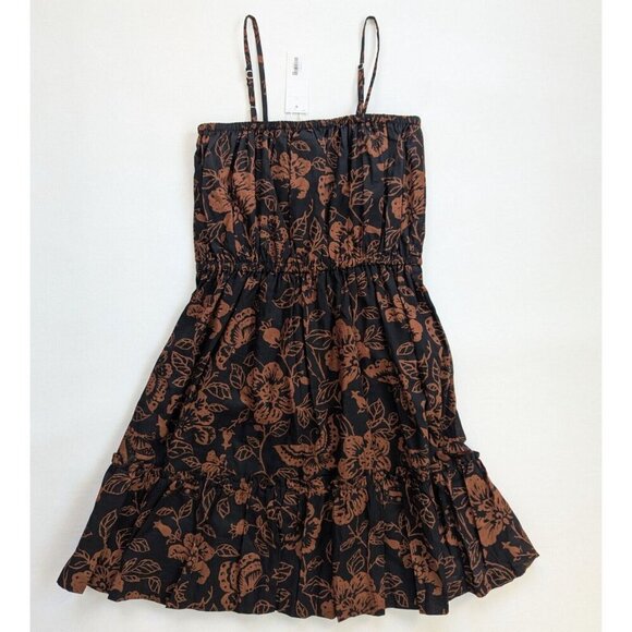 Janie & Jack Binabu Girls Floral Summer Sundress Size Age 12 Boho Style NEW - Picture 4 of 12